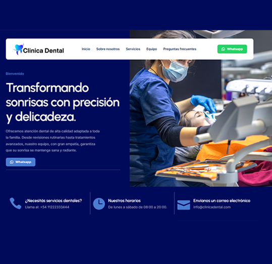 Demo consultorio dental