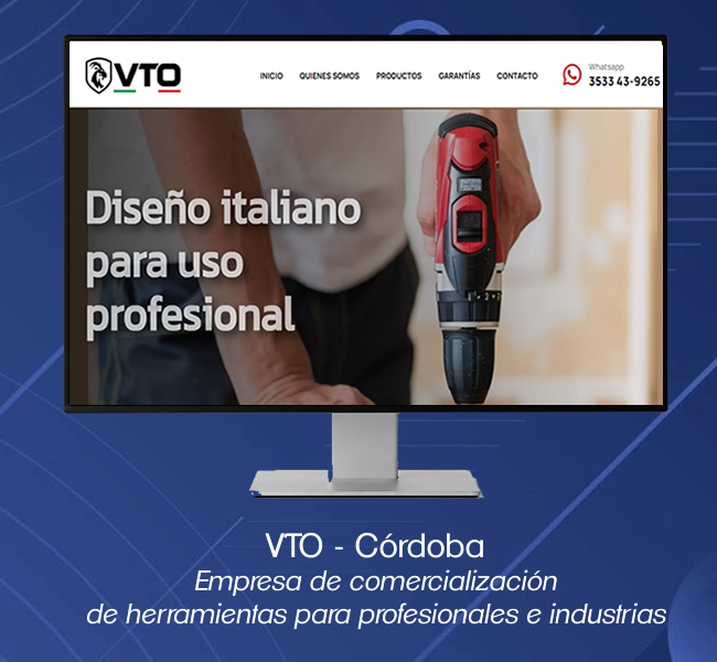 Página web de VTO