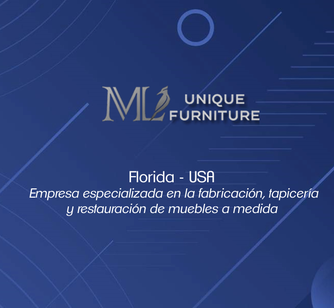 Página web de ML Unique Furniture